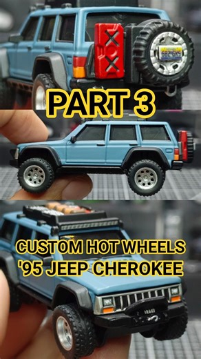 Final Result! From Basic to Premium _ Hot Wheels 1995 Jeep Cherokee _ Part 3