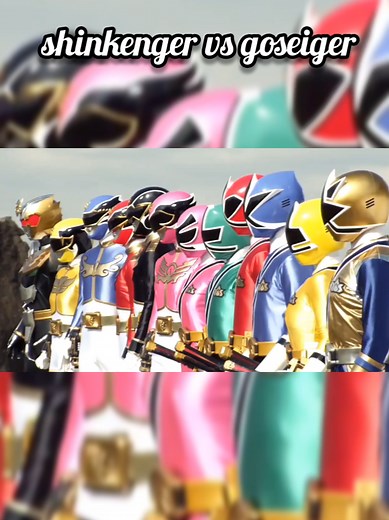shinkenger vs goseiger henshin and roll call #movie #supersentai #supersentaiseries #shinkenger #goseiger #henshin #rollcall