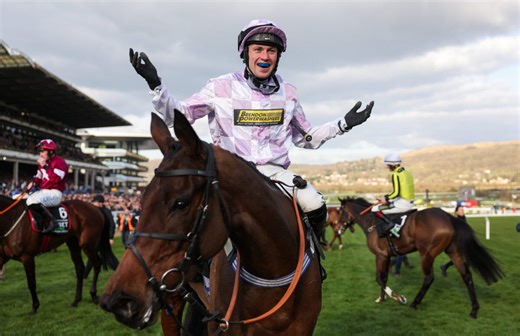 ‘Make sure this isn’t a dream!’: shock result in Champion Hurdle at Cheltenham