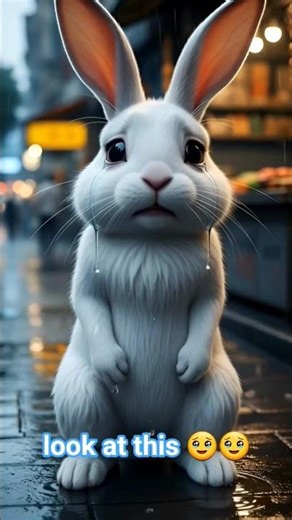 This Rabbit Bought Water Bottles… Then Something Unexpected Happened 🐰🥺💧|#shorts #rabbit #viral