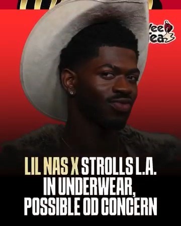 18K views · 150 reactions |  Lil Nas X seen in a crisis, walking down LA streets at nightime in underwear and boots | Angela Yee | Facebook