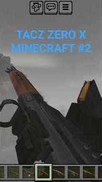 review gun mod tacz zero mcpe 2 #2026 #minecraft