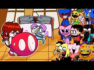 FNF - Dinner Theater But All Pibby Characters Sings It 🎤 (Every Turn a Different Character Sings)