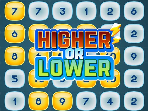 Higher or Lower 🕹️ Play online on SGameS