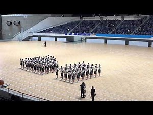 2023年度体育祭 中3集団行動 交差行進