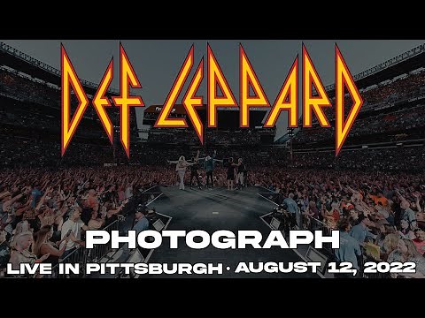 DEF LEPPARD - Photograph - Live In Pittsburgh 2022