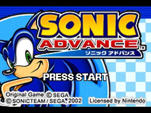 Sonic Advance playthrough ~Longplay~