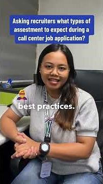 Types of Assessment To Expect in Call Center | Recruiter's POV #callcenter #assessment #ytshorts