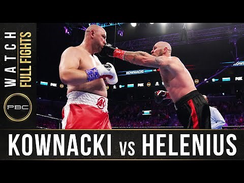 Kownacki vs Helenius FULL FIGHT: March 7, 2020 - PBC on FOX