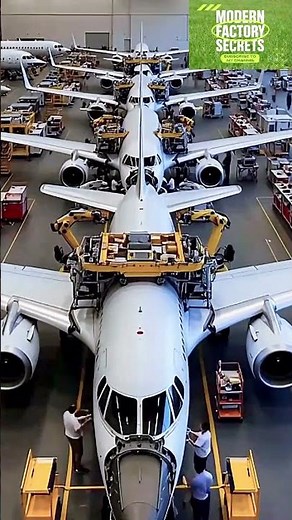 How Aeroplanes Are Assembled ✈️ | Inside the Aircraft Factory