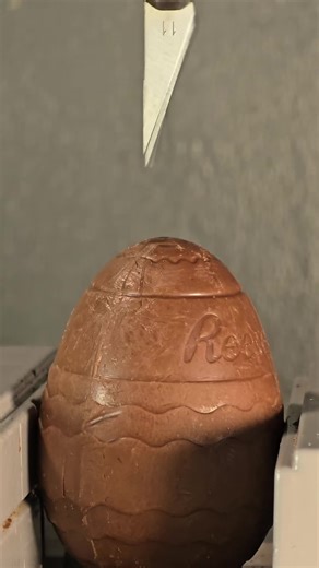 Drilling into an Easter egg with a scalpel 🥚🔪 Follow for more satisfying drill & cut content. #satisfying #asmr #scalpel #drill #easteregg