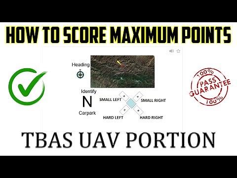 TBAS UAV Walkthrough - How to Score The Max Points