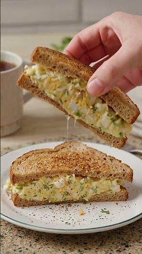 🥪🔥 The BEST Creamy Egg Salad Sandwich (Chef Secret Ingredient!)
