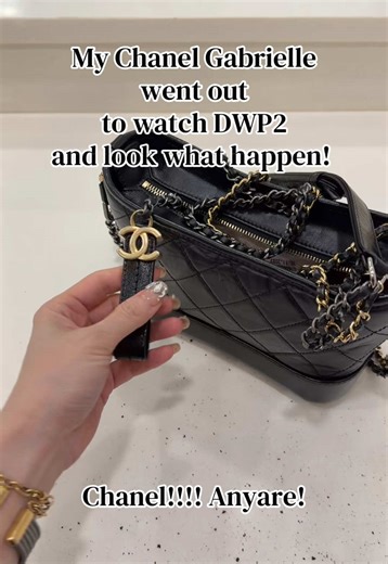 This was a push present last 2018! I don’t use it so often but hellloooo Chanel! #chanelbag #chanelgabrielle #chanelquality #whathappen #authenticchanel