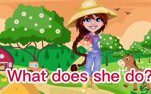 occupation 关于职业主题词汇和句子学习