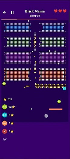 Brick mania level 37 #games #bestarcadegames #gaming #arcadegames #gameplay #brickmania#level#gamer