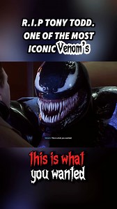 88K views · 818 reactions | RIP Tony Todd! INCREDIBLE VENOM voice actor in Marvel’s SPIDER-MAN 2! #spiderman #marvel #spidey #marvelcomics #peterparker #spiderman2 #spidermanps5 #ps5 #playstation #videogames #videogame #gaming #milesmorales #venom #tonytodd #mcu #voiceactor #voiceacting | Yanni’s Nerdverse | Facebook