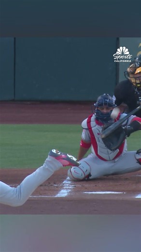 Jacob Wilson! First Pitch Swinging, First Pitch CRUSHING! 1-0 Athletics! | NBC Sports California