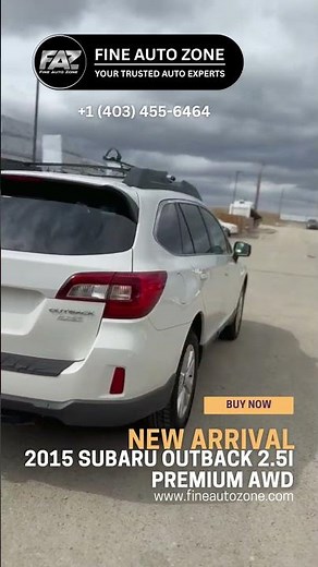 2015 Subaru Outback 2.5i Premium Just Arrived #newcar #dealsalert