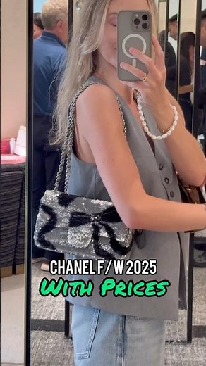 Chanel 25k collection shopping vlog with prices - Chanel fall winter 2025 bags #chanel #chanelbag