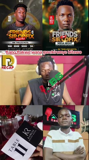 Kano kakwe'wana era gwekilumye bitawo #theyouthzone #kbsfm #harrykovic @Sir Cofix On The Beat