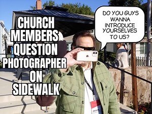 "Church Members Question Photographer On Sidewalk" First Amendment Audit