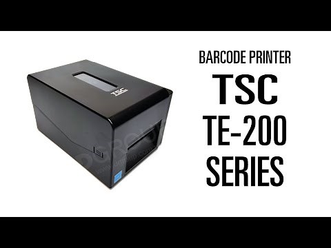 How to change label and ribbon in TSC TE200 /TE210 /TE300 /TE310 Thermal Printer