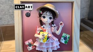 Today is the joy of jelly! Part 3 #diy #art #clay #clayart #craftsman #handmade #creative #magnetic #frames #dolls #claydoll #crafts #crafting #frames #reelsviral #reelsvideo #reels #viralreels | Clay art | Facebook