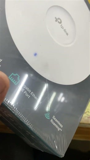 Wifi 6 gigabit AX1800 Ceiling mount access point omada tplink #tplink #omada #wifi6