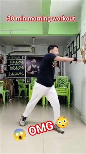 30 Minute powerful Morning workout for Weight loss #follow #like #reels #shorts #trending
