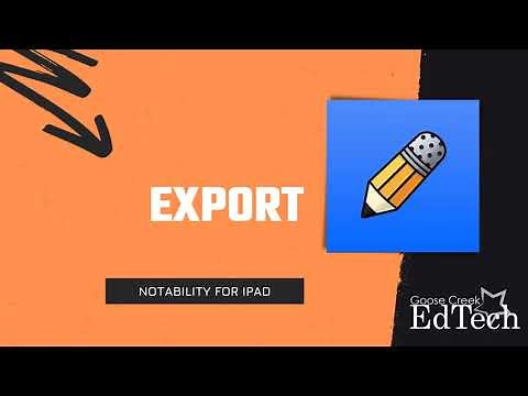 Export - Notability for iPad