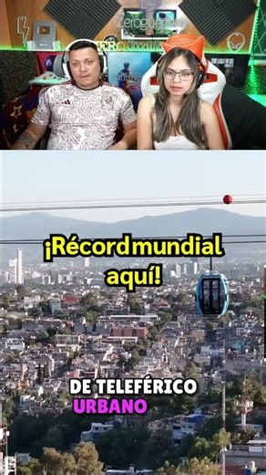 ¡Increíble récord! El teleférico urbano más largo del mundo #shorts