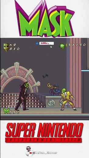 The Mask Super Nintendo #retrogaming