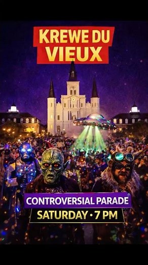 Adults-Only Mardi Gras Parade Tonight New Orleans🔥