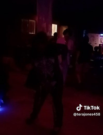 drunk girl dancing with stranger at party