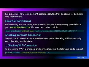 How to Check for Internet Connectivity on Android: WiFi and Mobile Data Explained