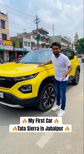 My First Car Tata Sierra SUV 2025 #tatasierra2025 #shorts