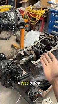 1993 Buick/Chevy 350 project. 🚘 #cars #car #mechanic #carmotor #v8