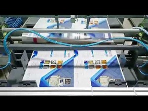 UV, Drip Off and Aqueous Coating on Komori Sprint 228 Offset Printing Machine.