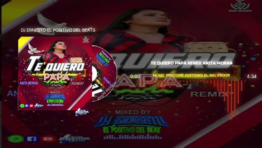 YA LO DESCARGASTE.👇 📝TÍTULO : TE QUIERO PAPÁ REMIX 🖥️DISEÑO : D.D 🎤 ARTISTA : ANITA MORAN 🎶 MIXED BY : DJ ERNESTO EL POSITIVO DEL BEATS 🎧PRODUCTORA : MÚSIC POSITIVE EDITIONS EL SALVADOR ---------------------------------------------------------------------- 🔜⬇️⬇️LINK DE DESCARGA AQUI👇⬇️⬇️ https://www.mediafire.com/file/q2av9q2wb9zq2qq/Te_Quiero_Pap%C3%A1-Anita_Mor%C3%A1n_Remix_2022_%281%29.mp3/file -------------------------------------------------------------------------- 𝙎𝙤𝙢𝙤𝙨 𝙡𝙤�