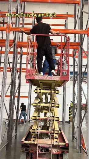 Install heavy duty beam pallet racking today