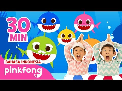 Baby Shark Dance dan lain-lain | Kumpulan Lagu Baby Shark | Pinkfong Indonesia