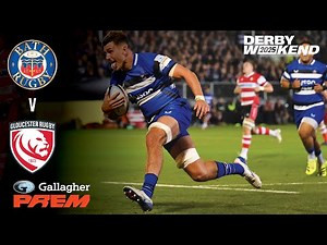 HIGHLIGHTS & REACTION: Bath v Gloucester | Gallagher PREM 25/26 | Rugby