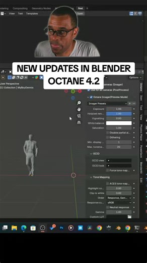 NEW update for Octane Blender 4.2 #octanerender #cgi #blender3d #c4d #octanerender