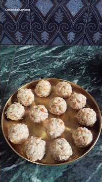 Tasty Dryfruit - Coconut Ladoo Recipe #recipe #trending #easyrecipe