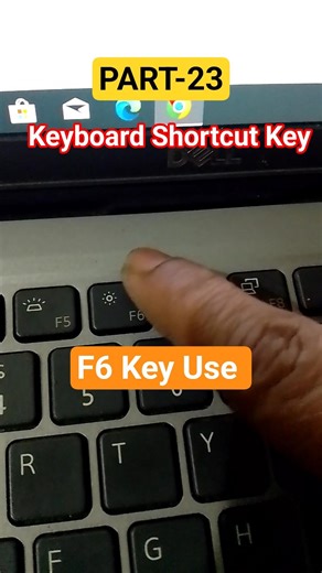F6 Key Use | Part-23 | Keyboard Shortcut Trick | #computer #shorts