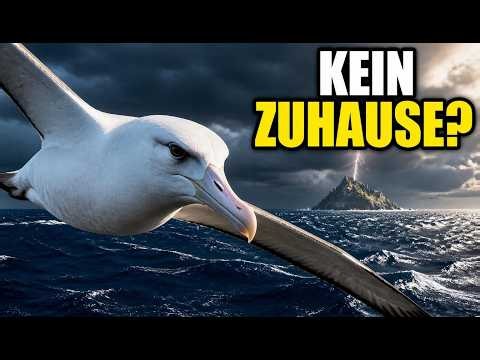 Wissenschaftler schockiert Der Albatros schläft im Flug — und kehrt nie nach Hause zurück!