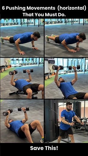 6 Pushing Movements to a STRONGER Upper Body