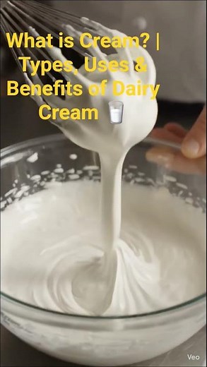 What is Cream? | Types, Uses & Benefits of Dairy Cream