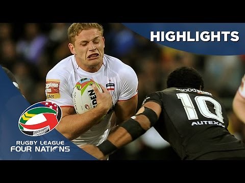 New Zealand v England - Four Nations highlights
